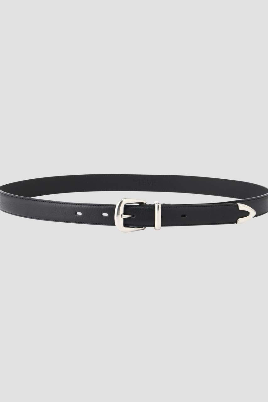 イレーヴ/YLEVEのYLEVE / LEATHER WESTERN BELT(ブラック/1706177551)