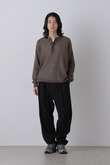 YLEVE / WASHI PAPER TWILL TROUSERS