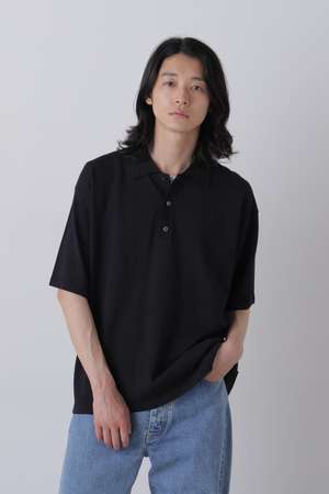 イレーヴ/YLEVEの【予約販売】YLEVE / WASHI COTTON PAPER KNIT POLO(110400/110404)