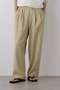 YLEVE / 100/2 GV TWILL DOUBLE WEAVE EASY PANTS イレーヴ/YLEVE