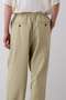YLEVE / 100/2 GV TWILL DOUBLE WEAVE EASY PANTS イレーヴ/YLEVE