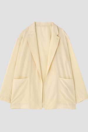イレーヴ/YLEVEのYLEVE / SILK COTTON CLOTH BIO SUEDE JACKET(110800/110801)