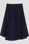 YLEVE / RECYCLE POLYESTER SKIRT イレーヴ/YLEVE ネイビー