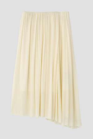 イレーヴ/YLEVEのYLEVE / CASHMERE SILK SHEER JERSEY SKIRT(110700/110703)