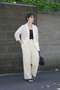 YLEVE / SILK COTTON CLOTH BIO SUEDE TROUSERS イレーヴ/YLEVE