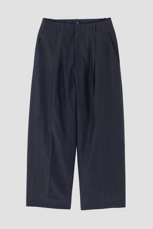 イレーヴ/YLEVEのYLEVE / SILK COTTON CLOTH BIO SUEDE TROUSERS(110600/110601)