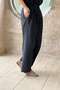 YLEVE / SILK COTTON CLOTH BIO SUEDE TROUSERS イレーヴ/YLEVE