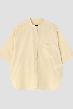 イレーヴ/YLEVEのYLEVE / SILK COTTON CLOTH BIO SUEDE SHIRT(110400/110402)