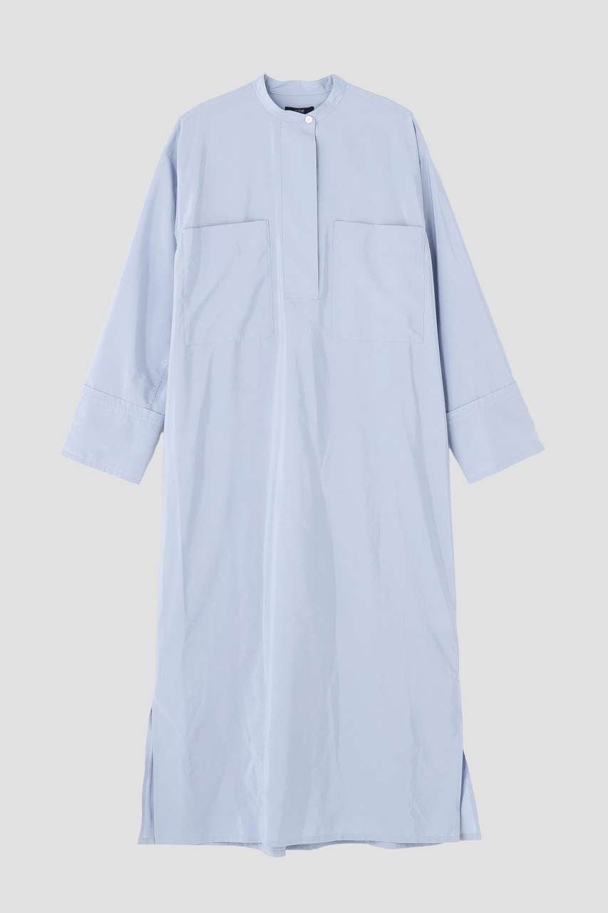 イレーヴ/YLEVEのYLEVE / SILK NYLON ONEPIECE(ブルー/1685155054)