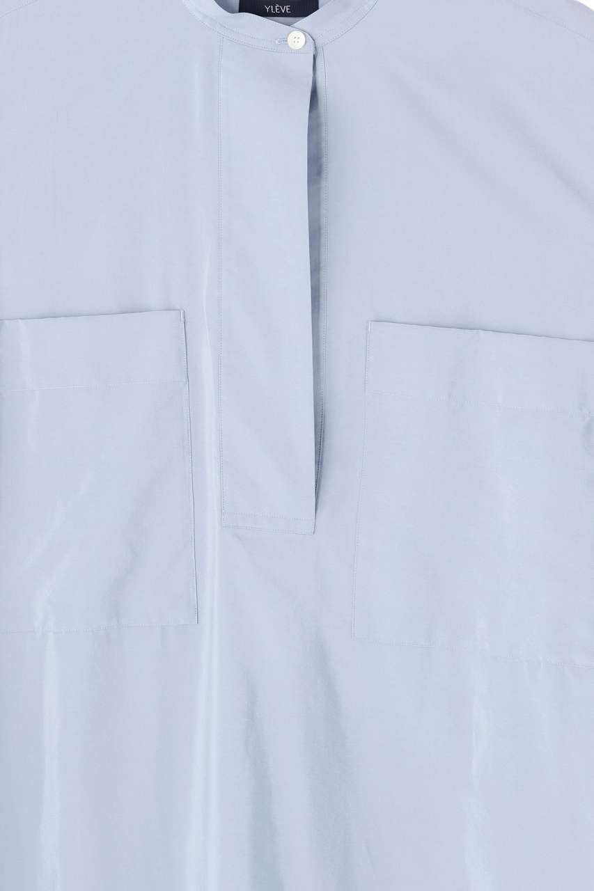 YLEVE(イレーヴ)｜YLEVE / SILK NYLON ONEPIECE/ブルー の通販
