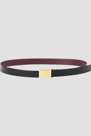 イレーヴ/YLEVEのYLEVE / LEATHER BUCKLED BELT(140500/140501)