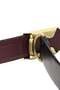 YLEVE / LEATHER BUCKLED BELT イレーヴ/YLEVE