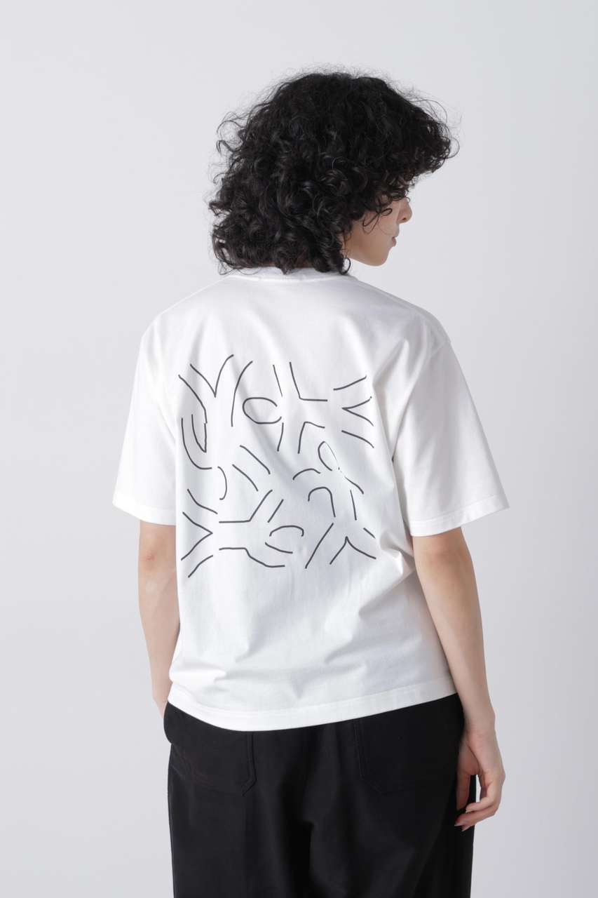 イレーヴ/YLEVEのＹ /  [UNISEX] HIMMA × Y SIGNATURE T(ホワイト/1656266100)