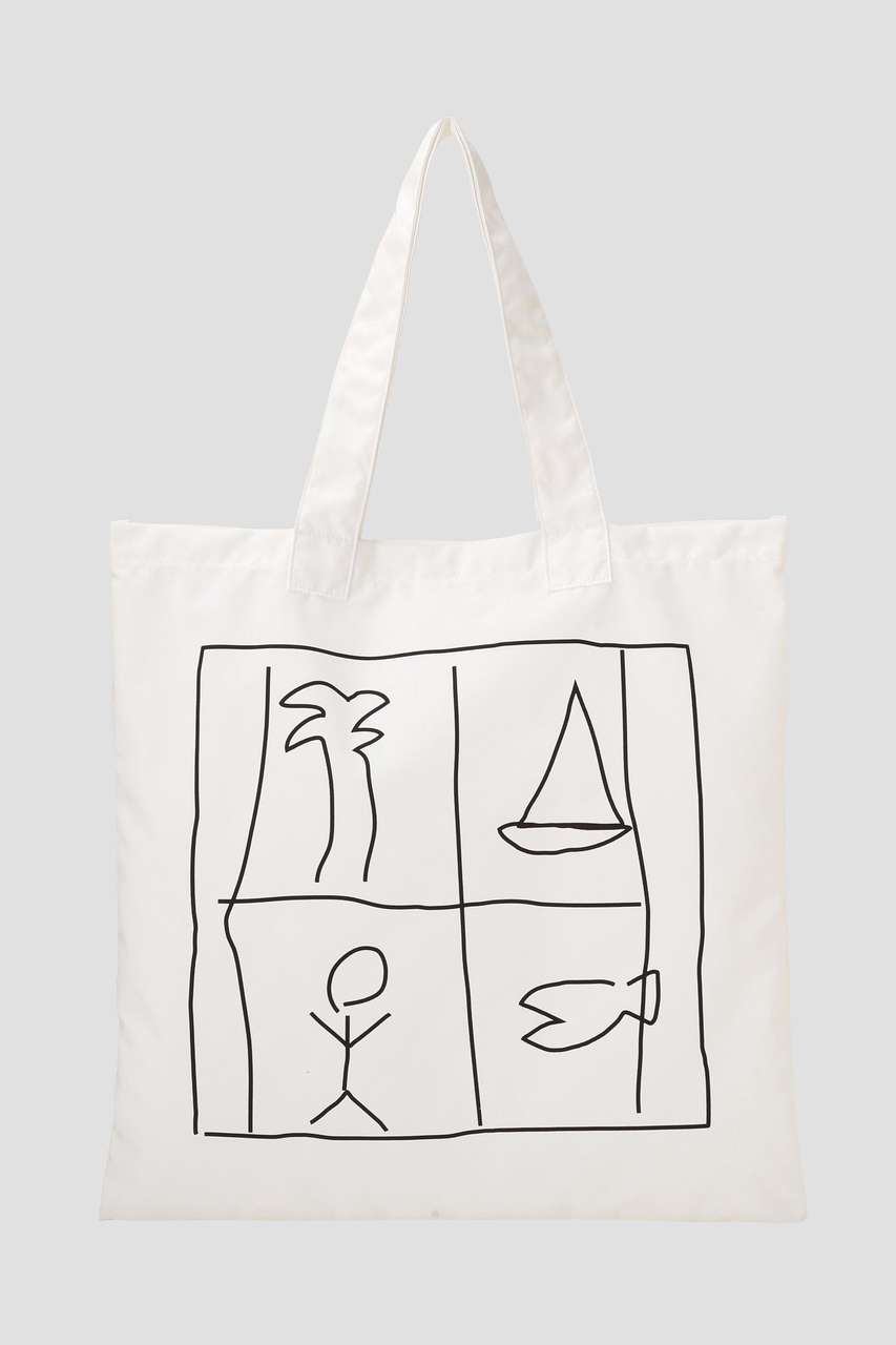 イレーヴ/YLEVEのＹ /  [UNISEX] HIMMA × Y SIGNATURE TOTE(ホワイト/1656271101)