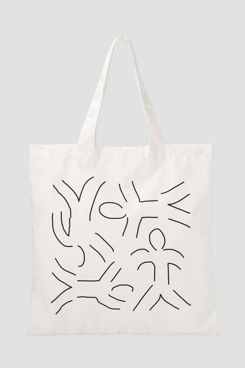 イレーヴ/YLEVEのＹ /  [UNISEX] HIMMA × Y SIGNATURE TOTE(ホワイト/1656271101)