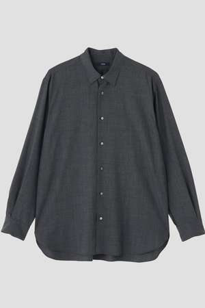 イレーヴ/YLEVEのYLEVE / SUPER140s WOOL TROPICAL SHIRT(110400/110403)