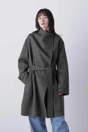 イレーヴ/YLEVEのYLEVE / SUPER100s WOOL DOUBLE CLOTH COAT(110900/110903)