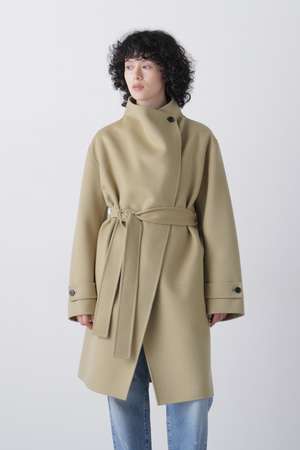 イレーヴ/YLEVEのYLEVE / SUPER100s WOOL DOUBLE CLOTH COAT(110900/110903)
