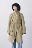 YLEVE / SUPER100s WOOL DOUBLE CLOTH COAT