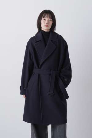 イレーヴ/YLEVEのYLEVE / BLANKET-BRUSHED WOOL LONG COAT(110900/110903)