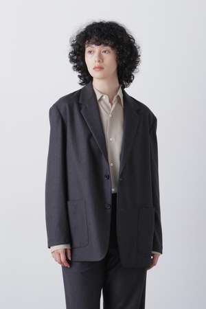 イレーヴ/YLEVEのYLEVE / NON MULESING WOOL LIGHT FLANNEL JACKET(110800/110801)