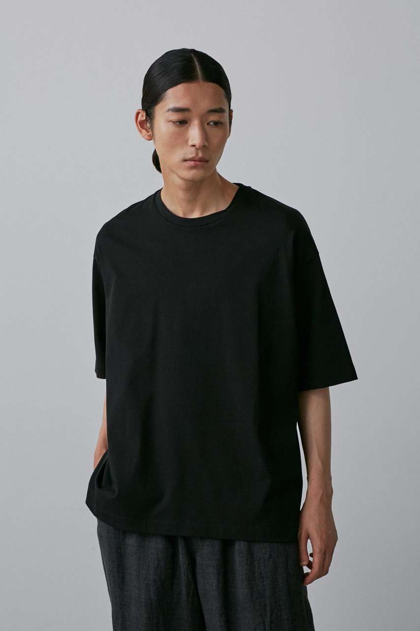 イレーヴ/YLEVEのYLEVE / ORGANIC COTTON BIO LOOSE T(ブラック/1704168569)