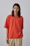 YLEVE / ORGANIC COTTON BIO LOOSE T イレーヴ/YLEVE レッド