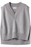 2WAY Vネックニットベスト