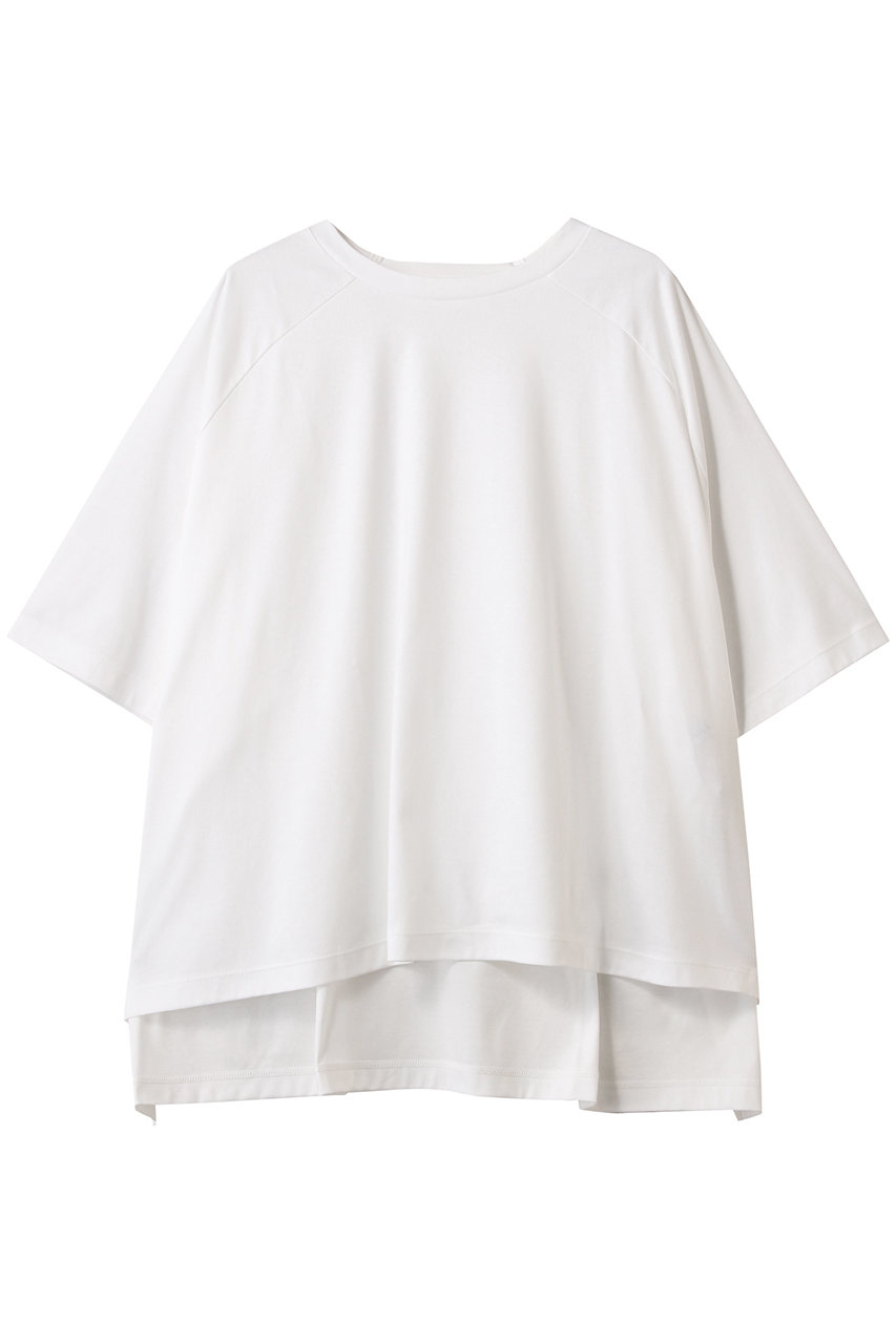 ESSEN.LAUTREAMONT 80 smooth ジャージーポンチョTシャツ (ホワイト, 38) エッセン.ロートレアモン ELLE SHOP ESSEN.LAUTREAMONT 80 smooth ジャージーポンチョTシャツ (ホワイト, 38) エッセン.ロートレアモン ELLE SHOP