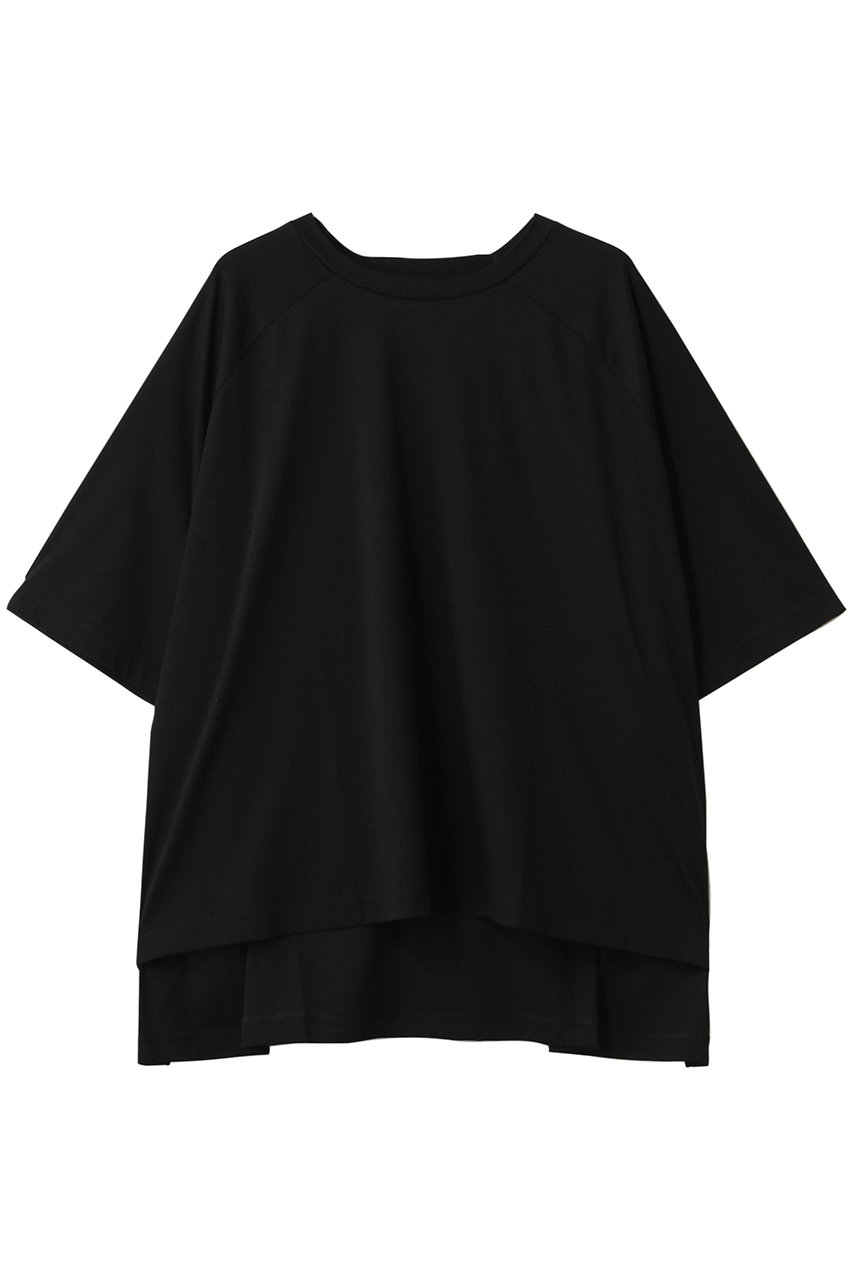 ESSEN.LAUTREAMONT 80 smooth ジャージーポンチョTシャツ (ブラック, 38) エッセン.ロートレアモン ELLE SHOP ESSEN.LAUTREAMONT 80 smooth ジャージーポンチョTシャツ (ブラック, 38) エッセン.ロートレアモン ELLE SHOP