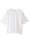 Light Jersey Basic Tシャツ ナゴンスタンス/nagonstans ホワイト