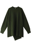 Wool Rib スリット プルオーバー