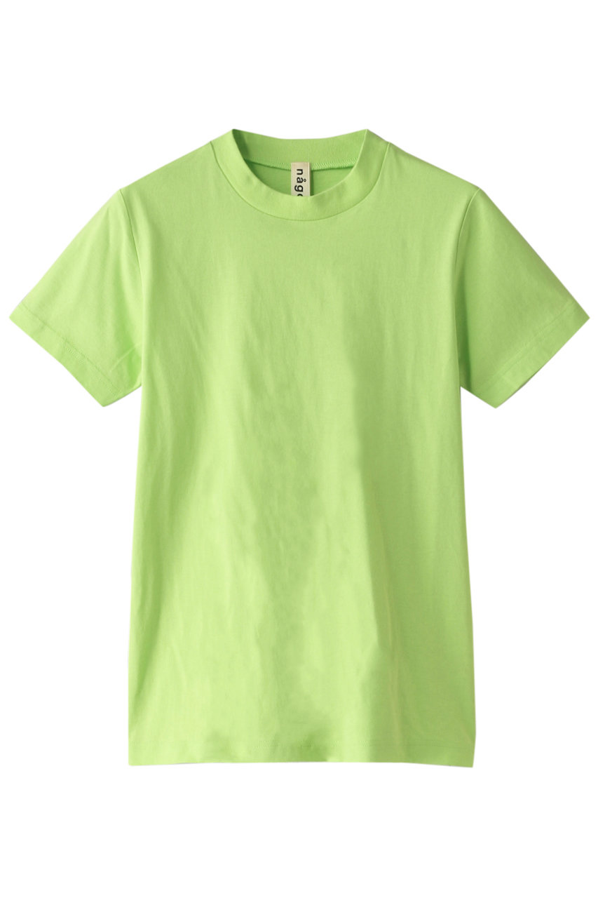 ＜ELLE SHOP＞ nagonstans CO Single Jersey コンパクトTシャツ (ライム 38) ナゴンスタンス ELLE SHOP