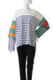 CO Border Long Sleeve Tシャツ ナゴンスタンス/nagonstans