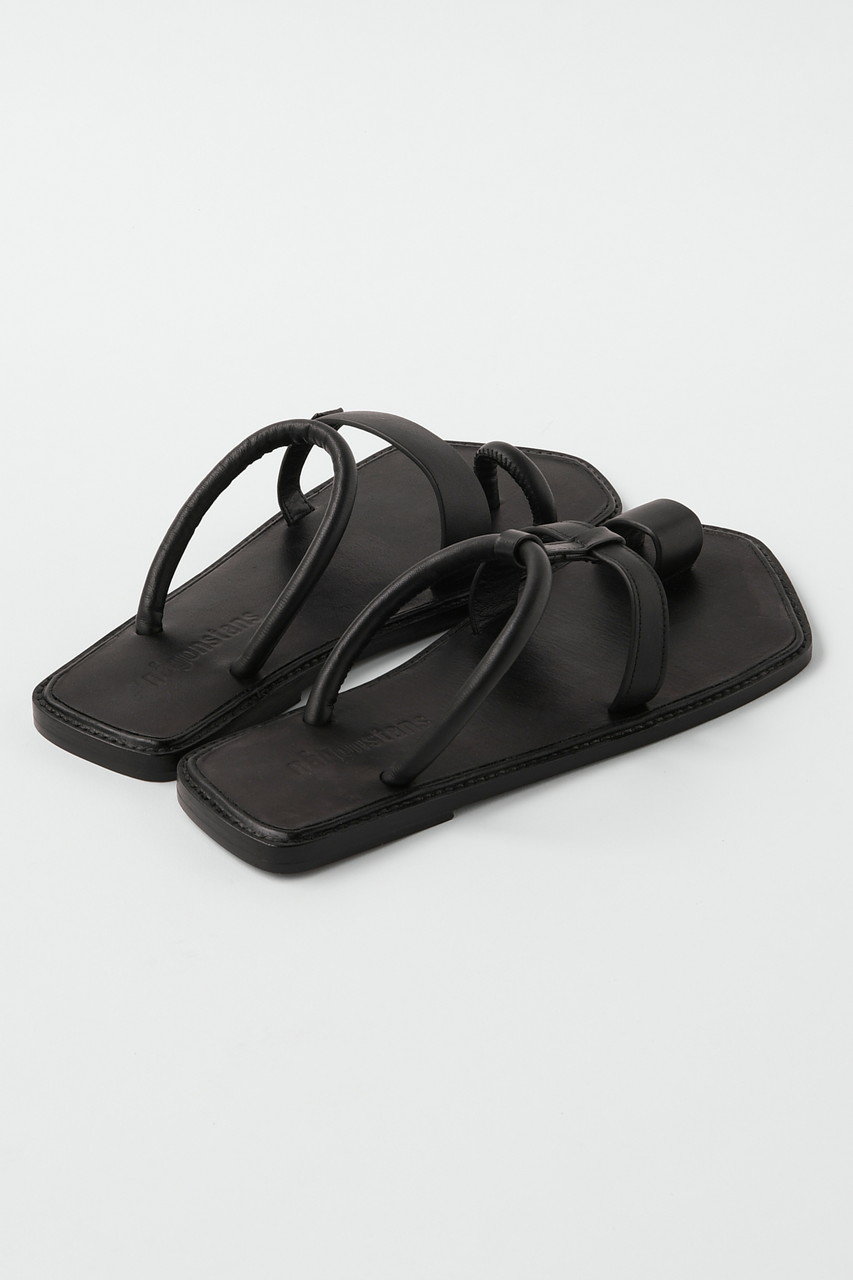 nagonstans アシンメトリーFlat Sandals