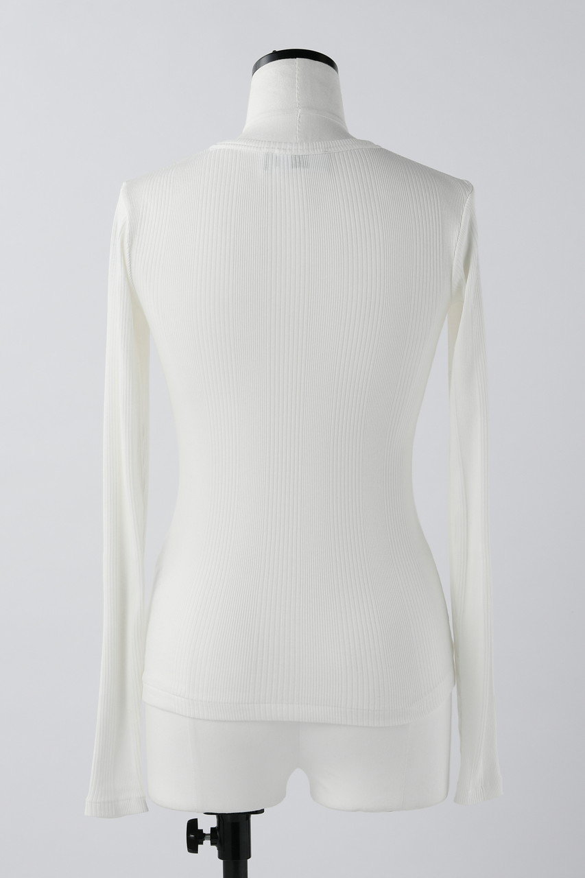 nagonstans 異素材　ロングスリーブカットソー オーバーサイズ nagonstans 異素材 ロングスリーブカットソー オーバーサイズ