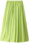 タイプライターBIO アシンメゴムタック SK/スカート ナゴンスタンス/nagonstans Lime