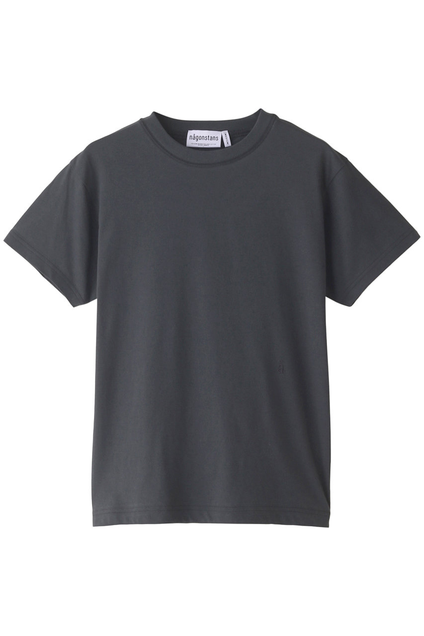 ＜ELLE SHOP＞ nagonstans ソフト天竺 Daily T-SH/Tシャツ (Cement M) ナゴンスタンス ELLE SHOP