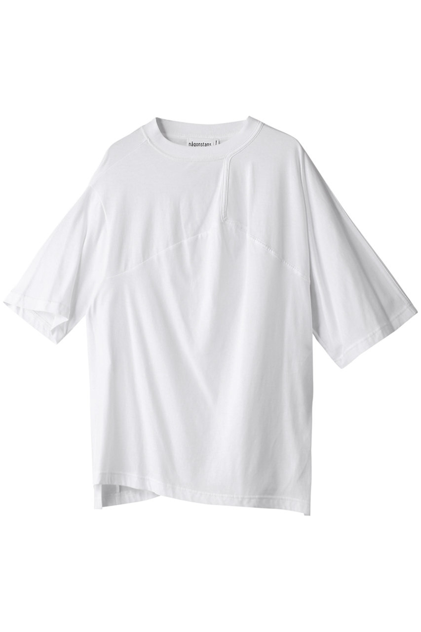 nagonstans(ナゴンスタンス)｜ソフト天竺 リメイクライクTシャツ/Salt