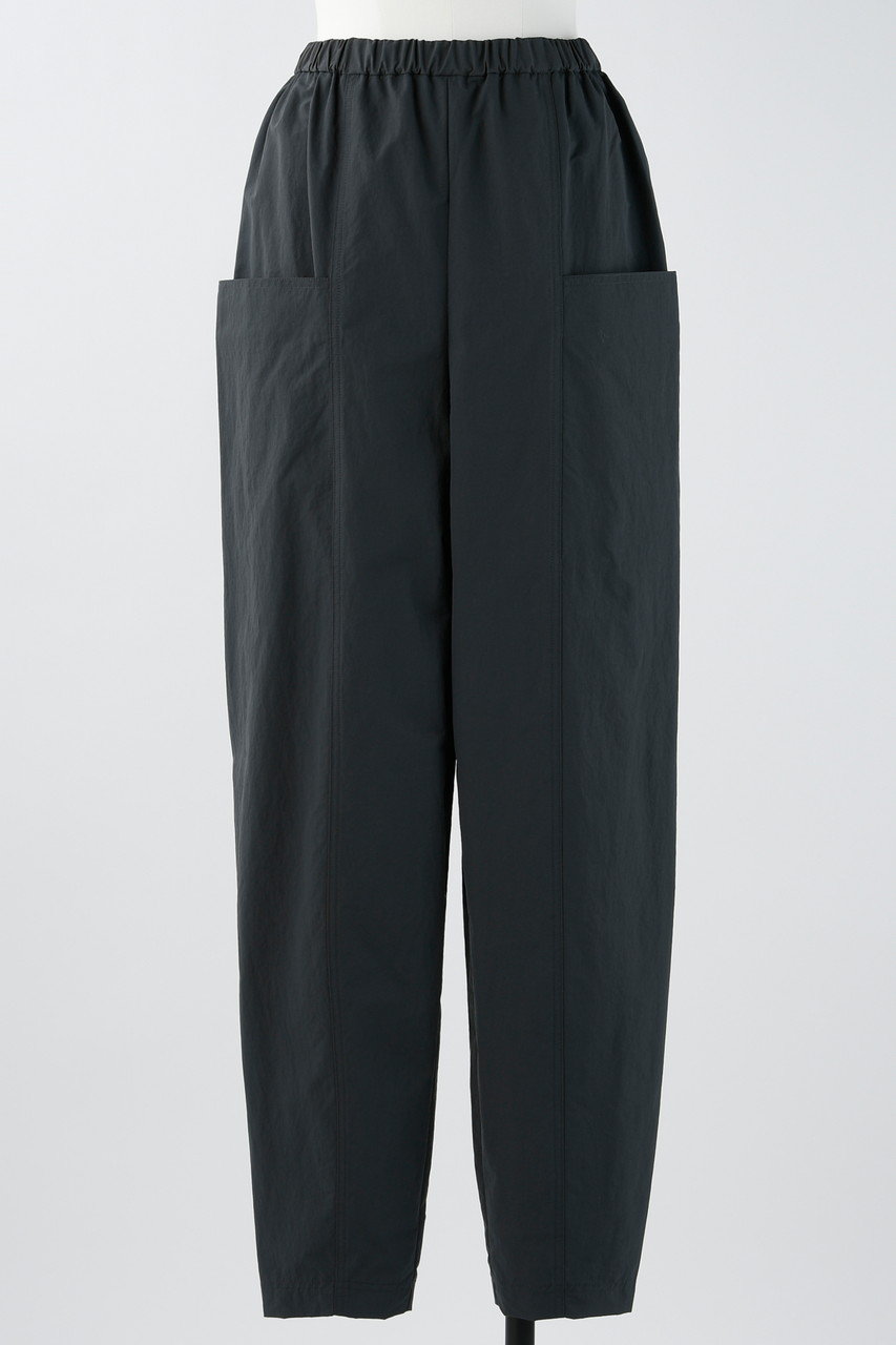 nagonstans ナイロンウェザー ゴム立体 PT/パンツ (Cement, S) ナゴンスタンス ELLE SHOP nagonstans ナイロンウェザー ゴム立体 PT/パンツ (Cement, S) ナゴンスタンス ELLE SHOP