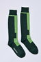Line Jacquard Socks/ソックス ナゴンスタンス/nagonstans Zucchini