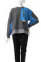 Sweat Woven Combi Crew/スウェット ナゴンスタンス/nagonstans