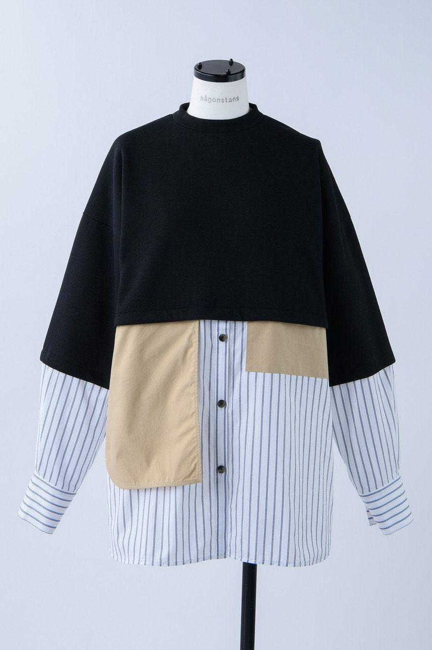 トップスnagonstans ナゴンスタンス docking pullover