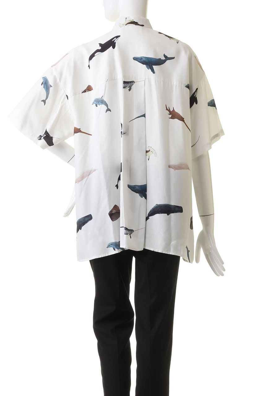 ナゴンスタンス　nagonstans シャツ stripe mix shirt（470HA430－0880