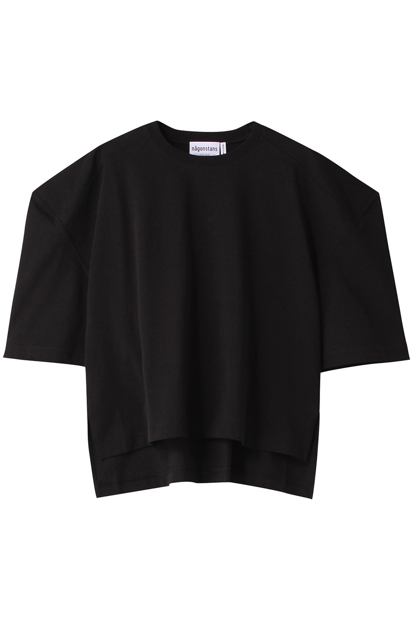 ナゴンスタンス/nagonstansのサイロ天竺 Square Sleeve  T/SH Tシャツ(Black/470HS880-1330)