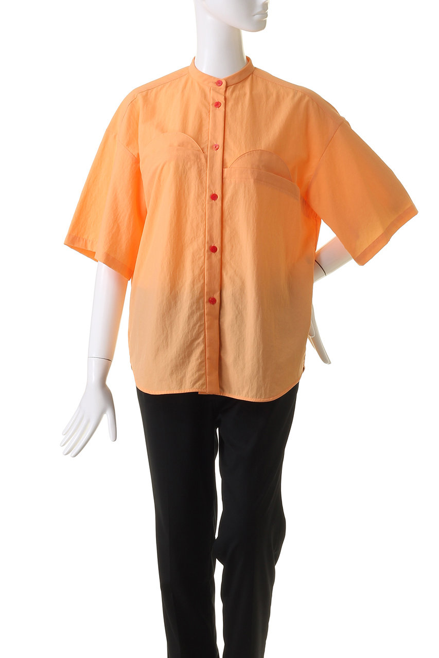 T251/未使用 24SS NAGONSTANS ソフトブロード シャツドレス T251/未使用 24SS NAGONSTANS ソフトブロード シャツドレス