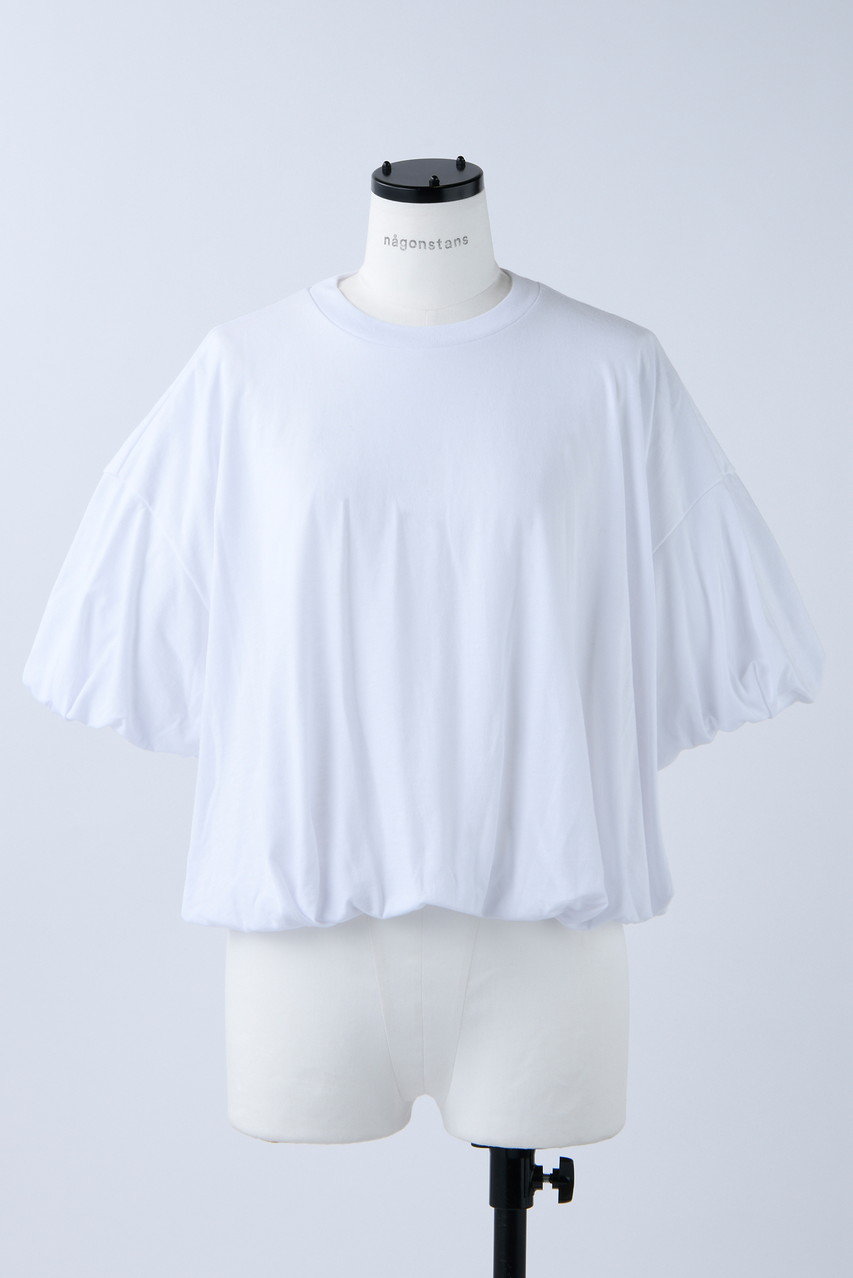 ナゴンスタンス/nagonstansのソフト天竺 Tuck Ballon T/SH Tシャツ(Salt/470HS880-1320)