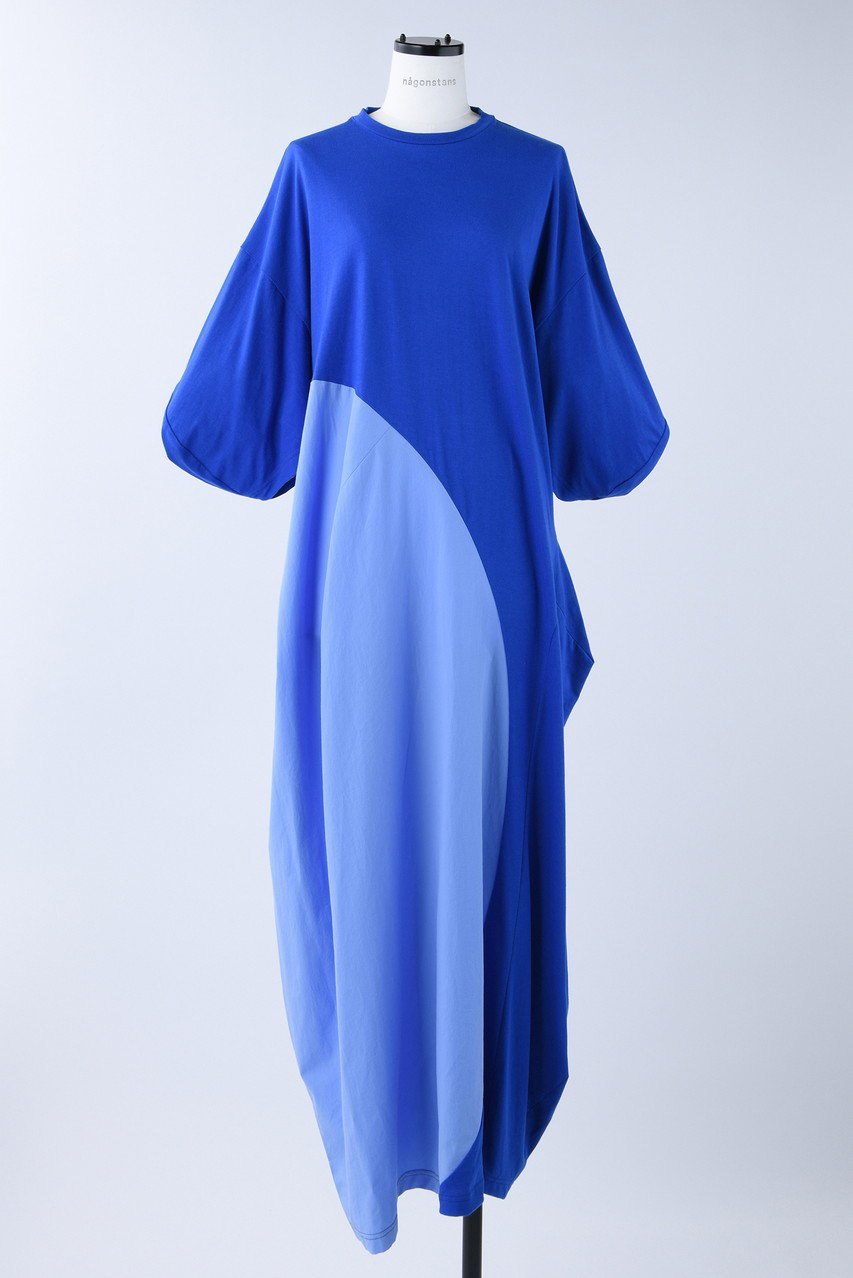 nagonstans ソフト天竺 サークルDRS/ドレス (Sky, M) ナゴンスタンス ELLE SHOP nagonstans ソフト天竺 サークルDRS/ドレス (Sky, M) ナゴンスタンス ELLE SHOP