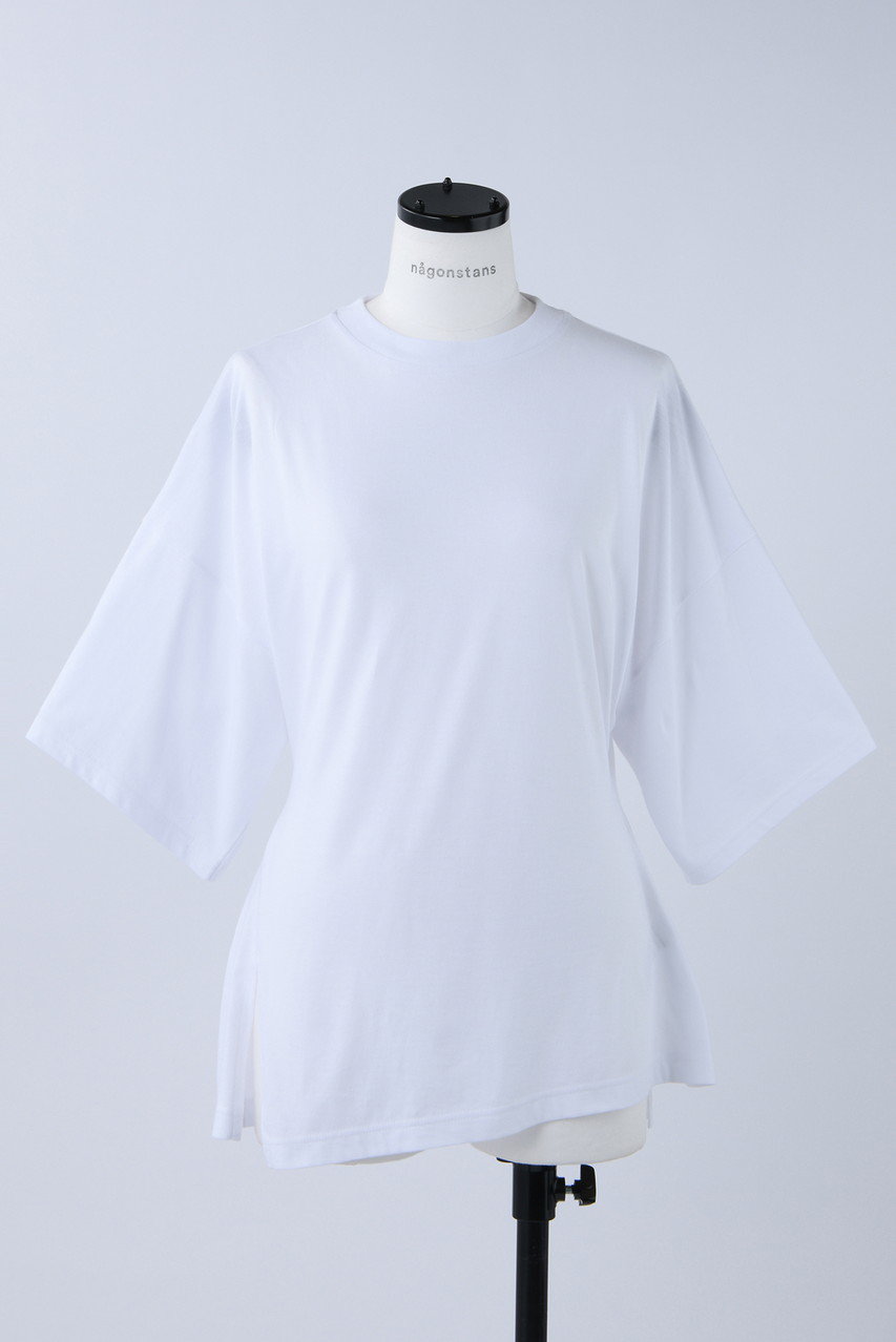 ナゴンスタンス/nagonstansのソフト天竺 Shape Loose T/SH Tシャツ(Salt/470HS880-1380)