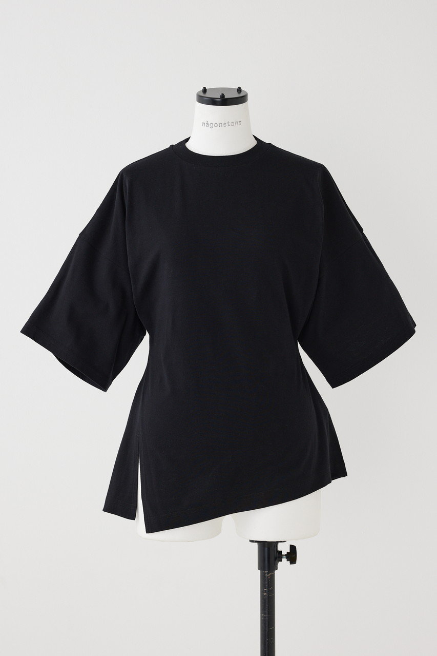 ナゴンスタンス/nagonstansのソフト天竺 Shape Loose T/SH Tシャツ(Black/470HS880-1380)